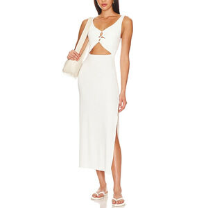 L*Space 'Camille' White Dress Size L